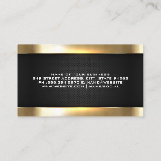 建築サイト | 財産開発 名刺 (裏面)