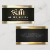 建築サイト | 財産開発 名刺 (正面/裏面)