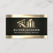 建築サイト | 財産開発 名刺 (正面)