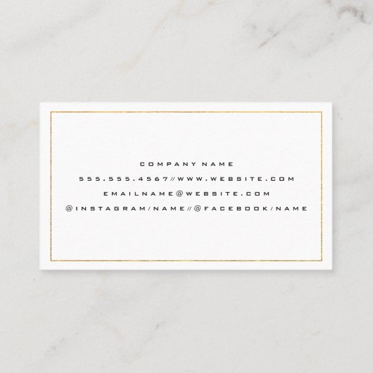 建築サイト | 足場 | クレーン 名刺 (裏面)