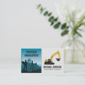 建築サイト |車両 名刺 (スタンド正面)