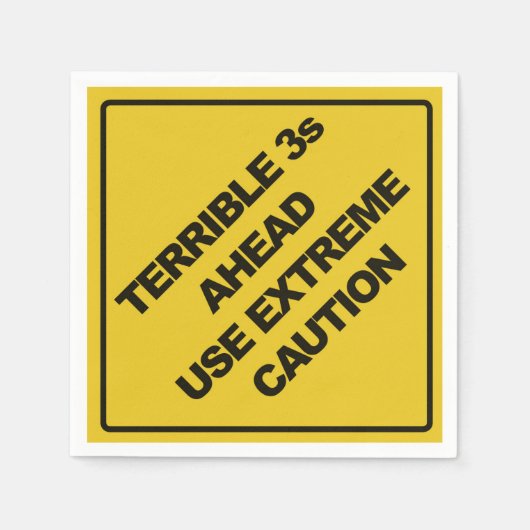 建築サインパーティーナプキン スタンダードカクテルナプキン (正面)