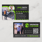 建築サービス、再構築および修復 名刺 (正面/裏面)