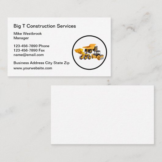 建築サーモダンビス名刺 名刺 (正面/裏面)