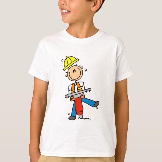 建築ジャックハンマーTシャツとギフト Tシャツ (正面)