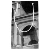 建築スケッチとのローマのColosseum スモールペーパーバッグ (正面)