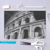 建築スケッチとのローマのColosseum 薄葉紙 (クラフト)
