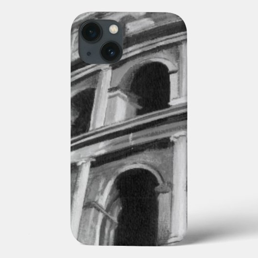 建築スケッチとのローマのColosseum Case-Mate iPhoneケース (裏面)