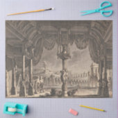 建築スケッチ古代ローマデクページ紙 薄葉紙 (クラフト)