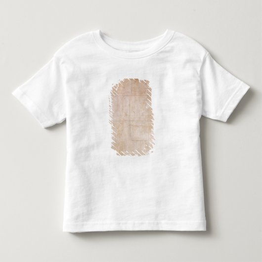 建築スケッチ トドラーTシャツ (正面)