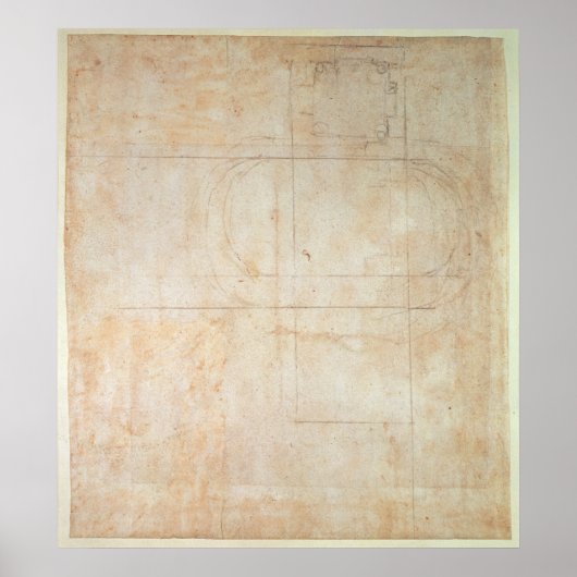 建築スケッチ ポスター (正面)