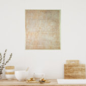 建築スケッチ ポスター (キッチン)