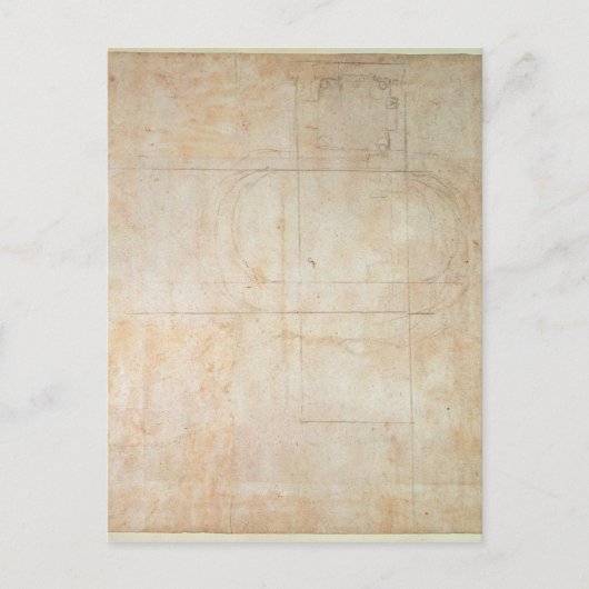 建築スケッチ ポストカード (正面)