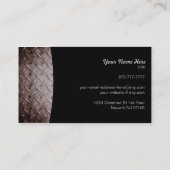 建築スローガンズビジネスカード 名刺 (裏面)