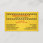 建築ズハンディマン名刺 名刺 (正面)