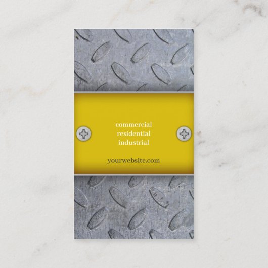 建築ズハンディマン名刺 名刺 (裏面)