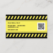 建築ゾインスパイアーン名刺 名刺 (裏面)