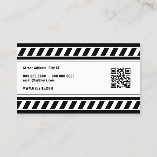 建築ゾインスパイアーン名刺 名刺 (裏面)