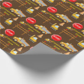 建築ゾーンのギフト ラッピングペーパー (角)