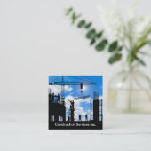 建築ゾーンサービス名刺 スクエア名刺 (スタンド正面)