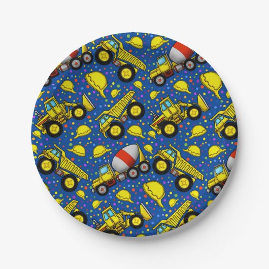 建築ゾーン紙プレート ペーパープレート (正面)