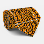 建築ゾーン、ハードハットエリア ネクタイ (ロール)