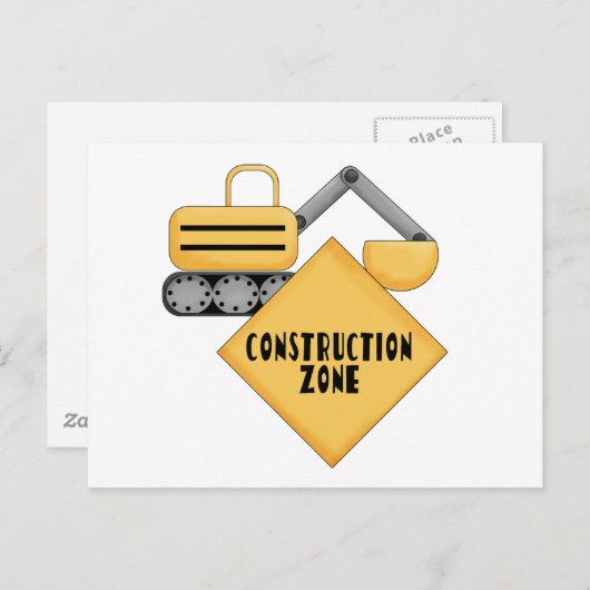 建築ゾーンTシャツとギフト ポストカード (正面/裏面)