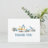 建築ダイガーとトラック、サンキューカード サンキューカード (スタンド正面)