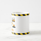 建築ダイガースボーイズパーソナライズマグ コーヒーマグカップ (中央)