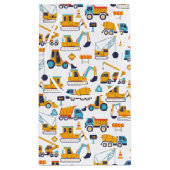 建築ダンプトラックのパターンパーティー スモールペーパーバッグ (裏面)