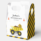 建築ダンプトラックキッズ任意の年齢誕生日 フェイバーボックス (オープン)