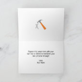 建築ダンプトラックサンキューカード カード (内部)