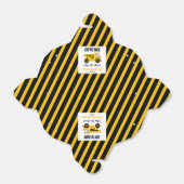 建築ダンプトラックブルドーザー誕生日パーティー フェイバーボックス (折り畳みなし)