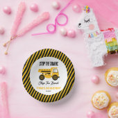 建築ダンプトラックブルドーザー誕生日パーティー ペーパーボウル (パーティー)