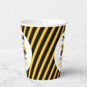 建築ダンプトラックブルドーザー誕生日パーティー 紙コップ (左)