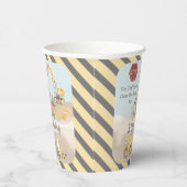 建築ダンプトラック少年の誕生日パーティー 紙コップ (右)