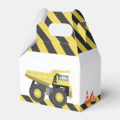 建築ダンプトラック誕生日の下に年齢 フェイバーボックス (裏面サイド)