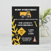 建築ダンプトラック誕生日パーティー (スタンド正面)