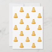 建築ダンプトラック誕生日パーティー (裏面)