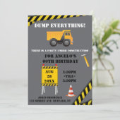 建築ダンプトラック誕生日パーティー (スタンド正面)