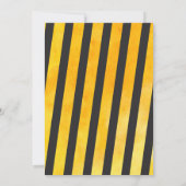 建築ダンプトラック誕生日招待状 招待状 (裏面)