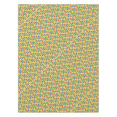 建築ダンプトラック赤ちゃんシャワーボーイ テーブルクロス (正面)