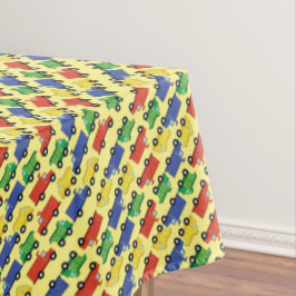 建築ダンプトラック赤ちゃんシャワーボーイ テーブルクロス