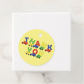 建築ダンプトラック赤ちゃんシャワーボーイ フェイバータグ (インサイチュ)