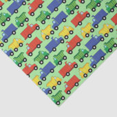 建築ダンプトラック赤ちゃんシャワーボーイ 薄葉紙 (詳細)