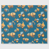 建築ダンプトラック ラッピングペーパー (フラット)