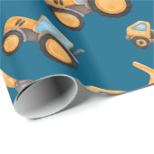 建築ダンプトラック ラッピングペーパー (ロールコーナー)