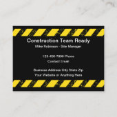 建築チーム名刺 名刺 (正面)