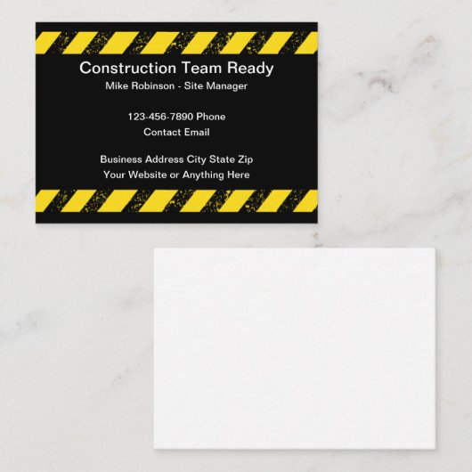 建築チーム名刺 名刺 (正面/裏面)