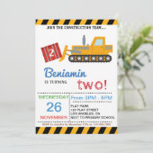 建築チーム誕生パーティーに参加する 招待状 (スタンド正面)